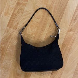 Gucci black canvas bag